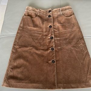 Kookai skirt corduroy .